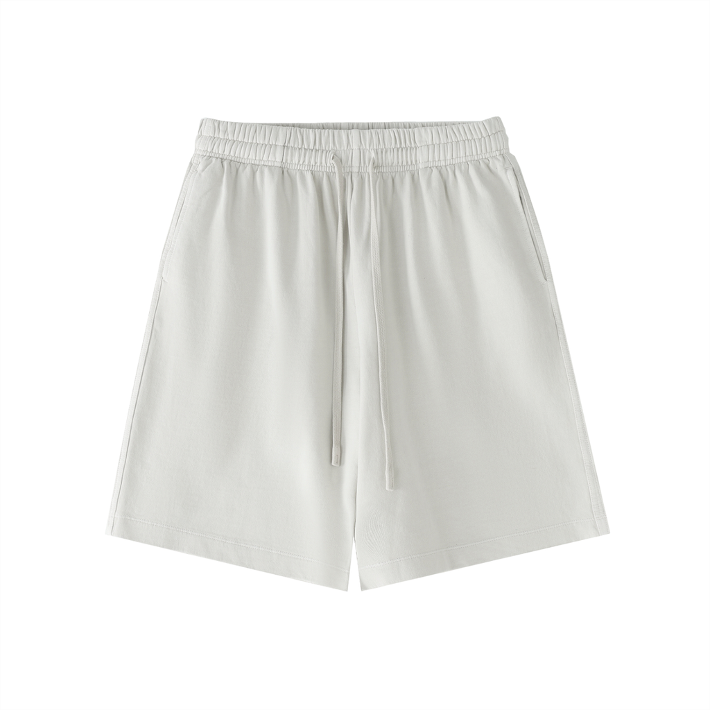 BASICS — Vintage Wash Cotton Shorts