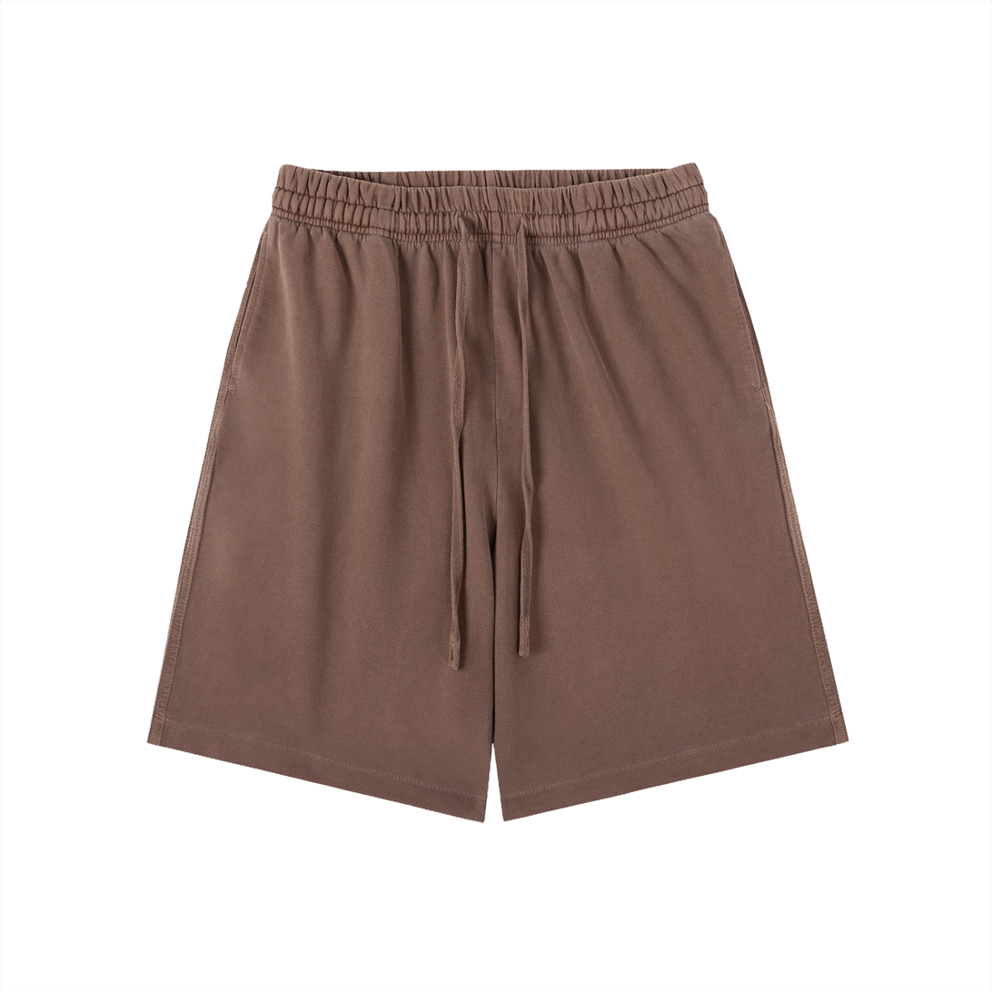 BASICS — Vintage Wash Cotton Shorts