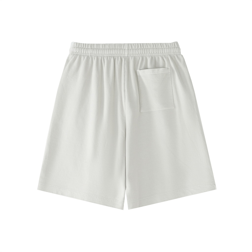 BASICS — Vintage Wash Cotton Shorts