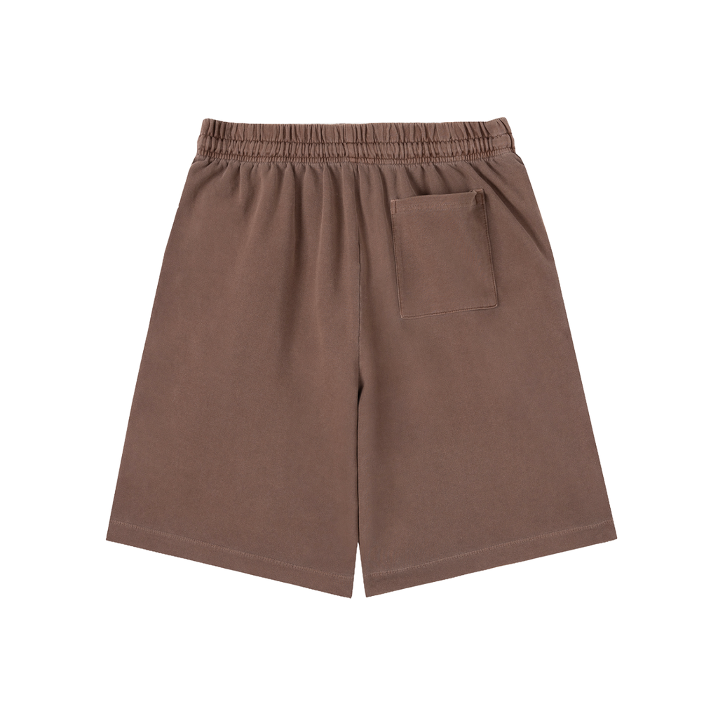BASICS — Vintage Wash Cotton Shorts